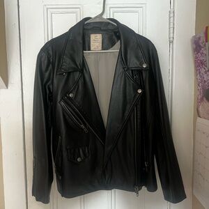 FREE PEOPLE Vegan Leather jacket